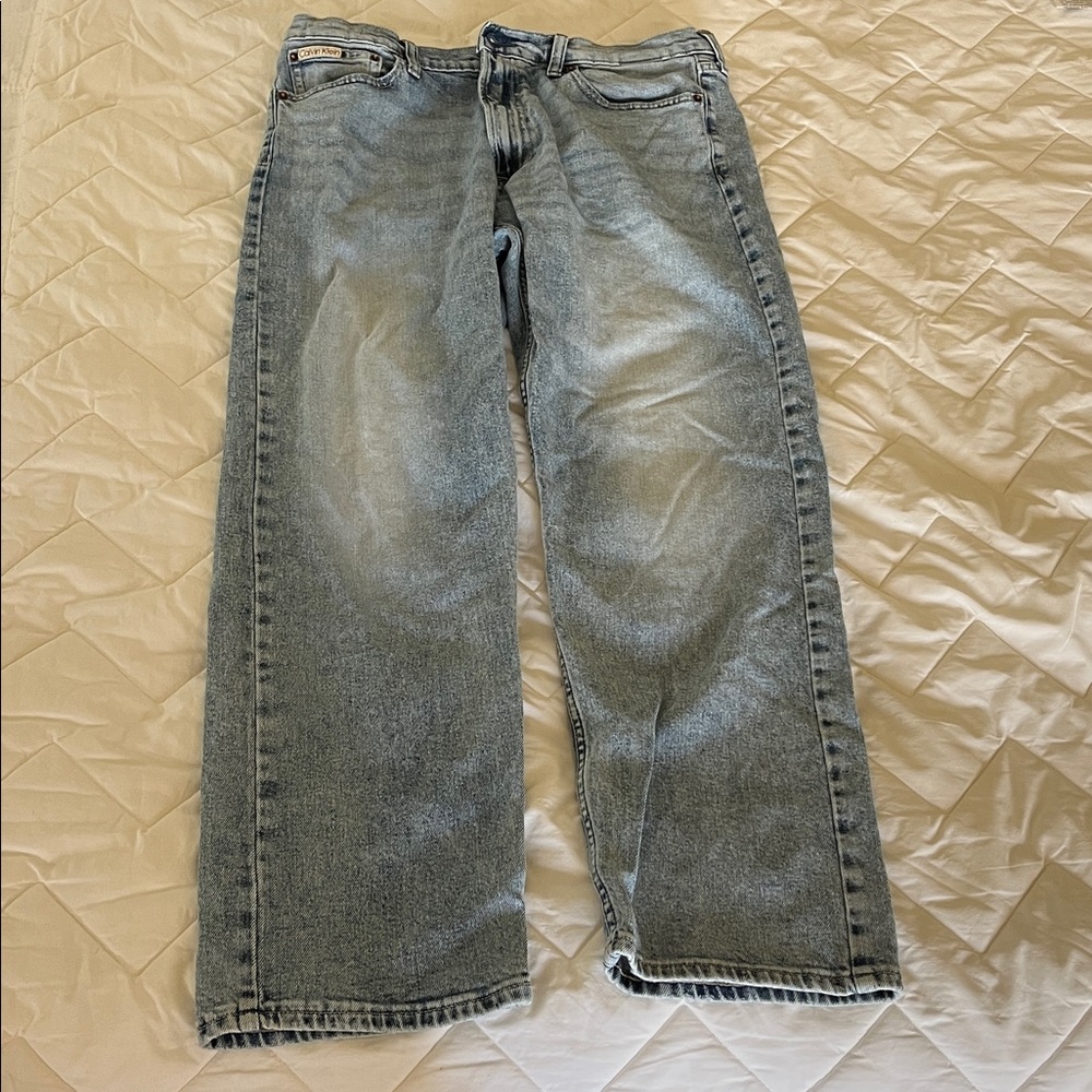 Men's Classic Light Blue Jeans 34x30 Standard Straight